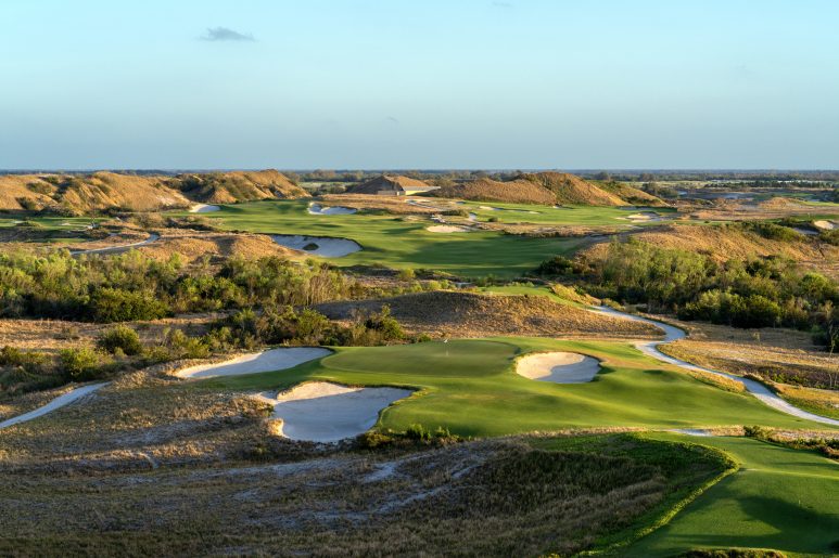 Streamsong Red Hole Flyover - Streamsong Resort